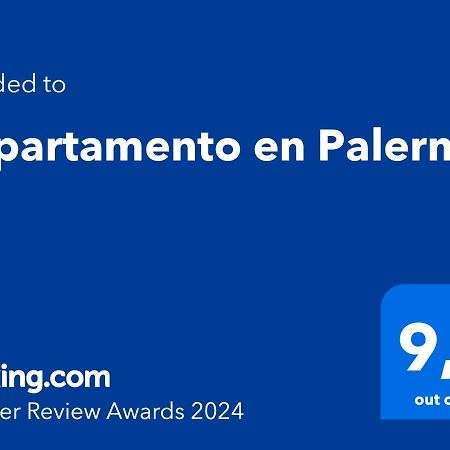 부에노스아이레스 Departamento En Palermo 아파트 외부 사진