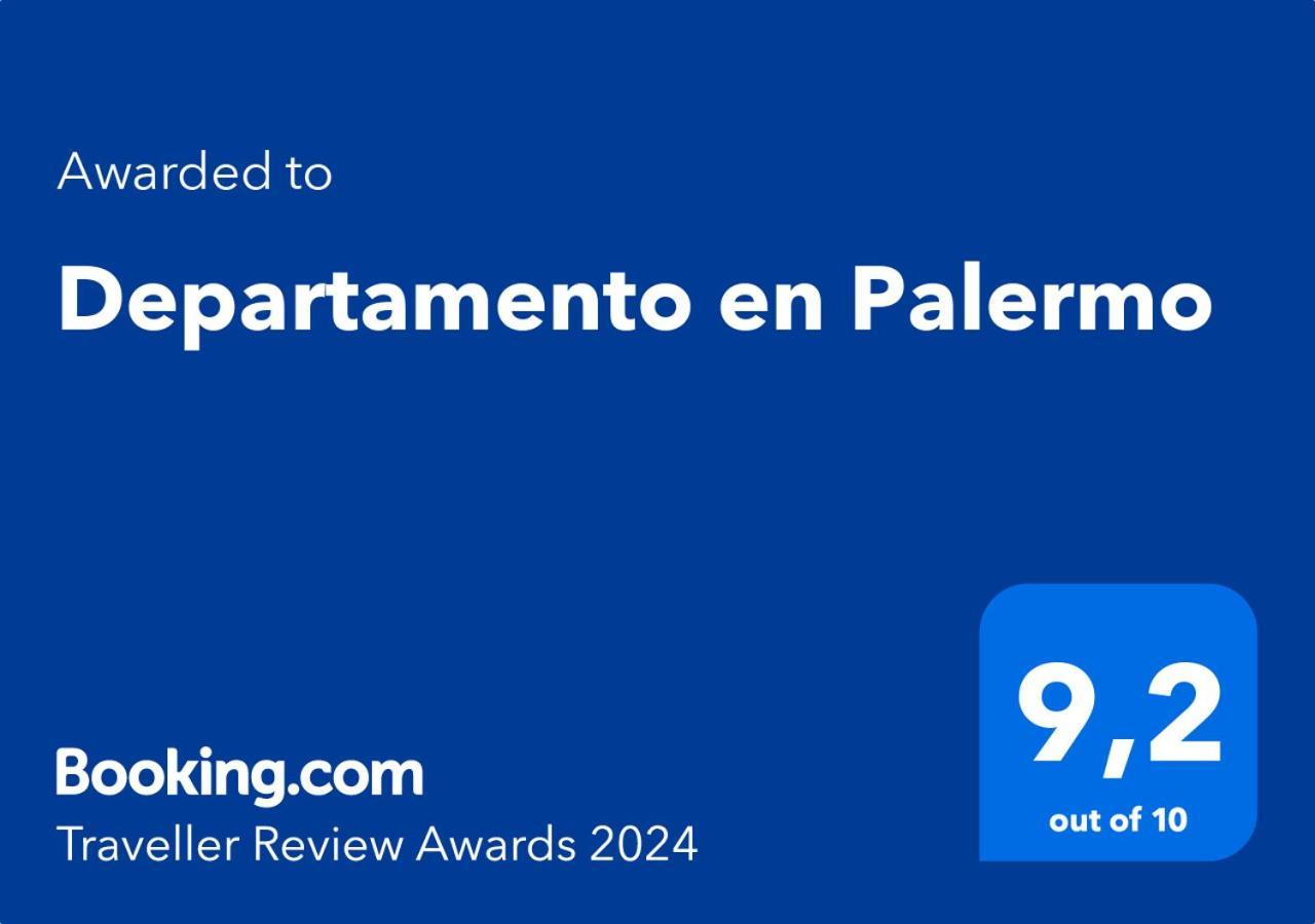 부에노스아이레스 Departamento En Palermo 아파트 외부 사진